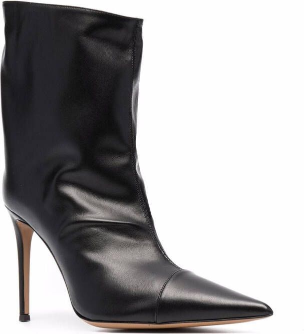 Alexandre Vauthier pointed ankle boots Black