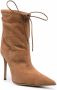 Alexandre Vauthier pointed lace-up boots Neutrals - Thumbnail 2