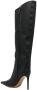 Alexandre Vauthier pointed toe knee-high boots Black - Thumbnail 3