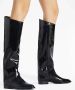 Alexandre Vauthier Sharon 20mm patent-finish boots Black - Thumbnail 5