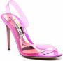 Alexandre Vauthier transparent slingback sandals Pink - Thumbnail 2