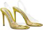 Alexandre Vauthier transparent-strap slingback sandals Neutrals - Thumbnail 2