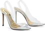 Alexandre Vauthier Vinavil 110mm transparent sandals White - Thumbnail 2