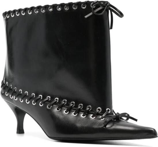 ALL IN 60mm ankle boots Black
