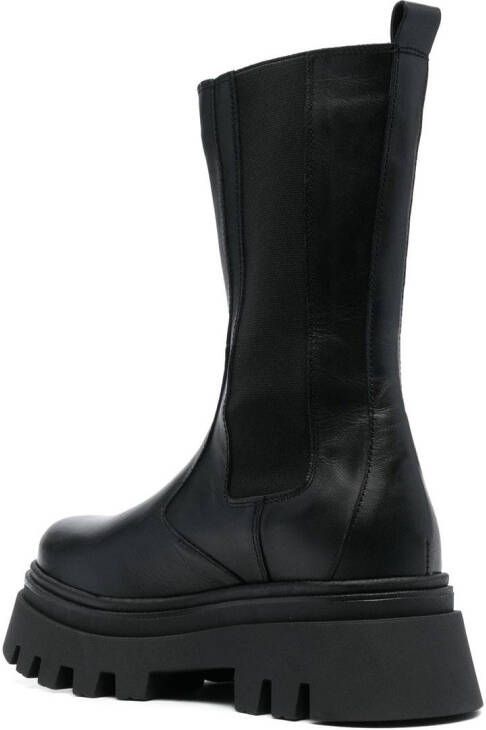 ALOHAS All Rounder leather ankle boots Black