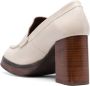 ALOHAS Busy 85mm leather pumps Neutrals - Thumbnail 3