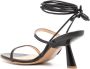ALOHAS Kendra 65mm leather sandals Black - Thumbnail 3