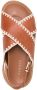 ALOHAS Marshmallow leather sandals Brown - Thumbnail 4