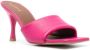ALOHAS Puffy open-toe leather mules Pink - Thumbnail 2