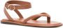 ALOHAS Seneca leather sandals Brown - Thumbnail 2