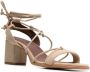 ALOHAS Sophie 70mm tie-fastening sandals Neutrals - Thumbnail 2