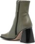 ALOHAS South 90mm leather ankle boots Green - Thumbnail 3