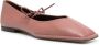 ALOHAS Sway leather ballerina shoes Pink - Thumbnail 2