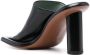 AMBUSH 95mm patent leather cushion mules Black - Thumbnail 3