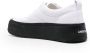 AMBUSH lace-up flatform sneakers White - Thumbnail 3