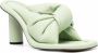 AMBUSH open-toe twisted strap sandals Green - Thumbnail 2