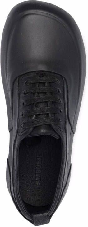 AMBUSH vulcanized lace-up sneakers Black