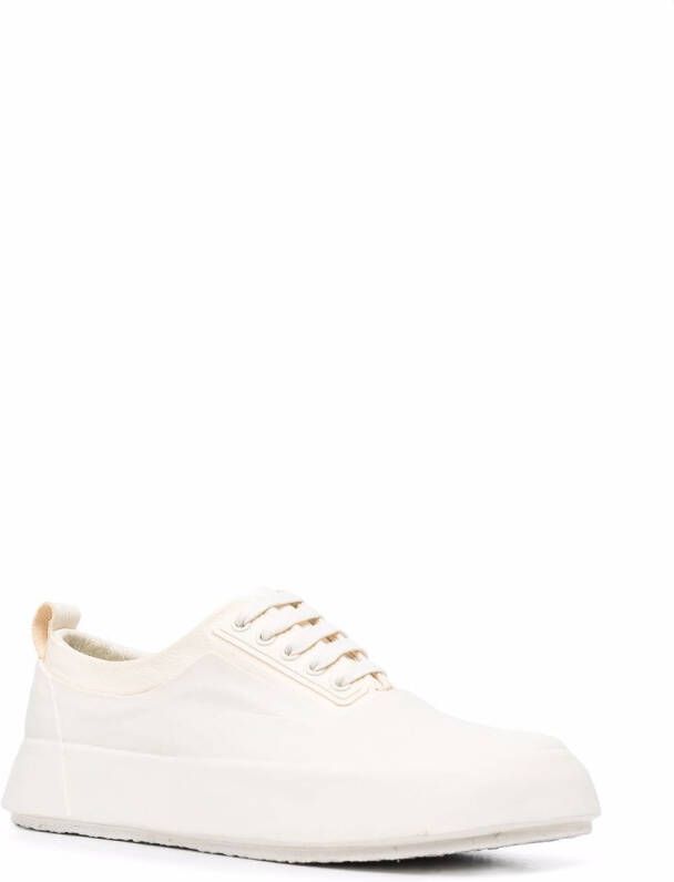 AMBUSH vulcanized lace-up sneakers White