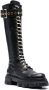 Amen lace front chunky knee high boot Black - Thumbnail 2