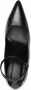 AMI Paris 105mm pointed-toe leather pumps Black - Thumbnail 4