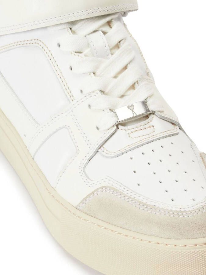 AMI Paris Ami de Coeur high-top sneakers White