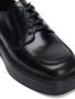 AMI Paris lace-up leather loafers Black - Thumbnail 4