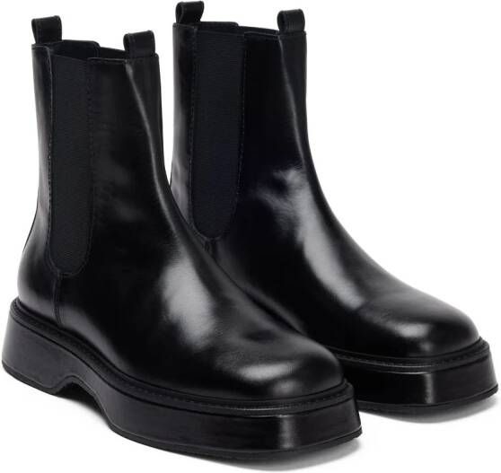 AMI Paris leather Chelsea boots Black