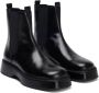AMI Paris leather Chelsea boots Black - Thumbnail 2
