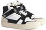 AMI Paris logo hi-top snakers White - Thumbnail 2