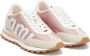 AMI Paris logo-patch panelled sneakers Pink - Thumbnail 2