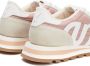 AMI Paris logo-patch panelled sneakers Pink - Thumbnail 3