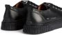 AMI Paris low-top leather sneakers Black - Thumbnail 3