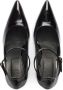 AMI Paris shiny stiletto heel pumps Black - Thumbnail 4
