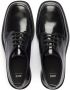 AMI Paris square-toe brushed leather derby shoes Black - Thumbnail 4