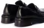 AMI Paris square-toe patent-leather loafers Black - Thumbnail 3