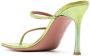 Amina Muaddi 105mm crystal-embellished sandals Green - Thumbnail 3
