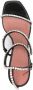 Amina Muaddi 95mm Gilda Glass sandals Black - Thumbnail 4