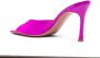 Amina Muaddi Alexa 90mm patent leather mules Purple - Thumbnail 3