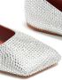 Amina Muaddi Ane crystal-embellished ballerina shoes Silver - Thumbnail 4