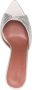 Amina Muaddi 105mm Caroline crystal-embellished sandals Silver - Thumbnail 4