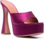 Amina Muaddi Dalida 140mm sandals Pink - Thumbnail 2