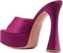 Amina Muaddi Dalida 140mm sandals Pink - Thumbnail 3