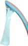 Amina Muaddi Dalida Glass 135mm platform sandals Blue - Thumbnail 2