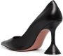Amina Muaddi sculpted heel pumps Black - Thumbnail 3