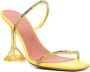 Amina Muaddi Gilda 95 crystal-embellished sandals Yellow - Thumbnail 2