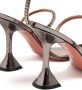 Amina Muaddi Gilda 95mm crystal-embellished sandals Silver - Thumbnail 5