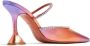 Amina Muaddi Gilda 95mm gradient-effect mules Pink - Thumbnail 3