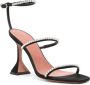 Amina Muaddi Gilda 95mm sandals Black - Thumbnail 2