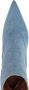 Amina Muaddi Giorgia 100mm ankle boots Blue - Thumbnail 4