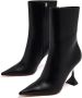 Amina Muaddi Giorgia 95mm leather boots Black - Thumbnail 4